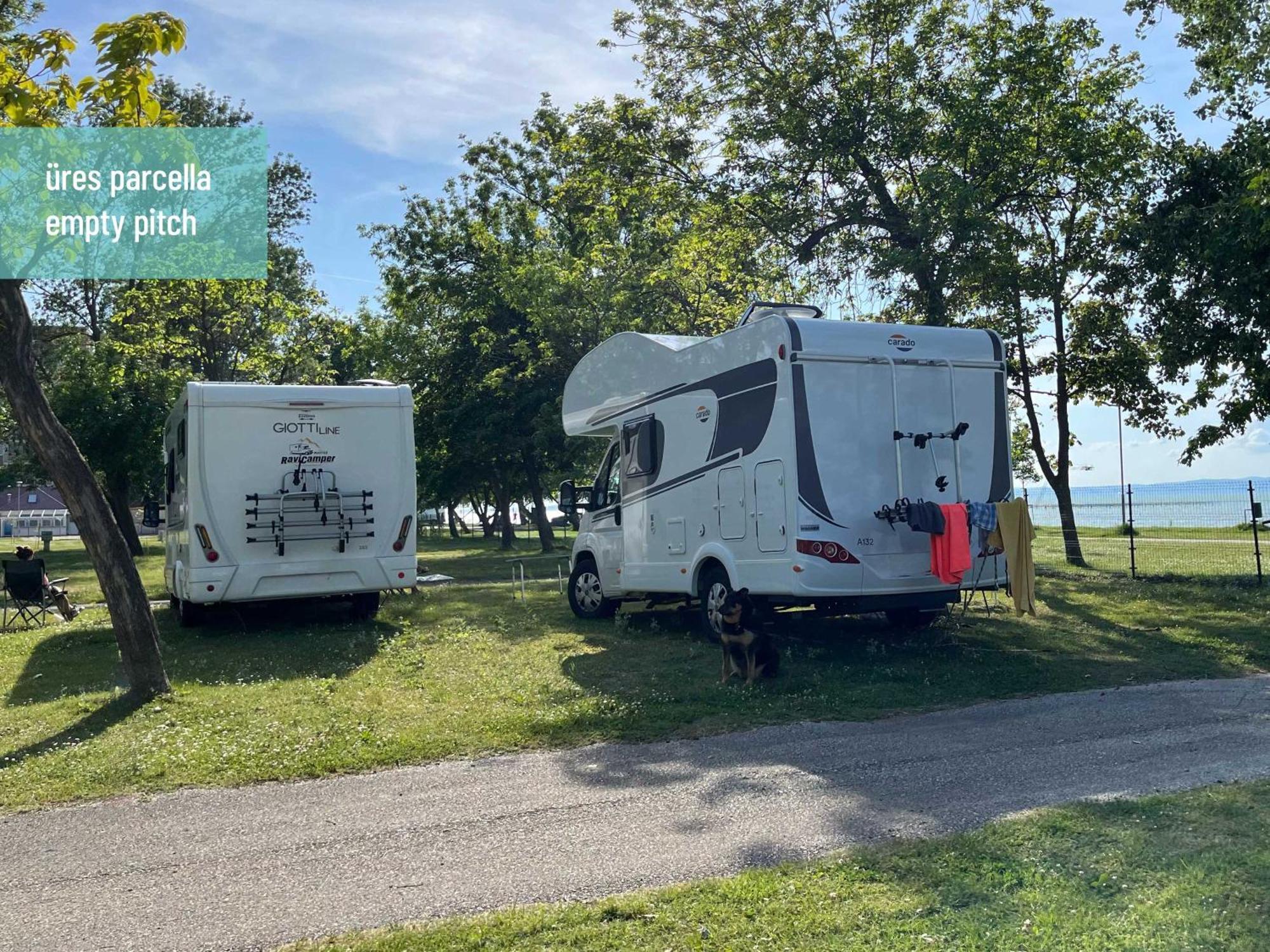 Aranypart Camping & Apartments Siófok Exterior foto