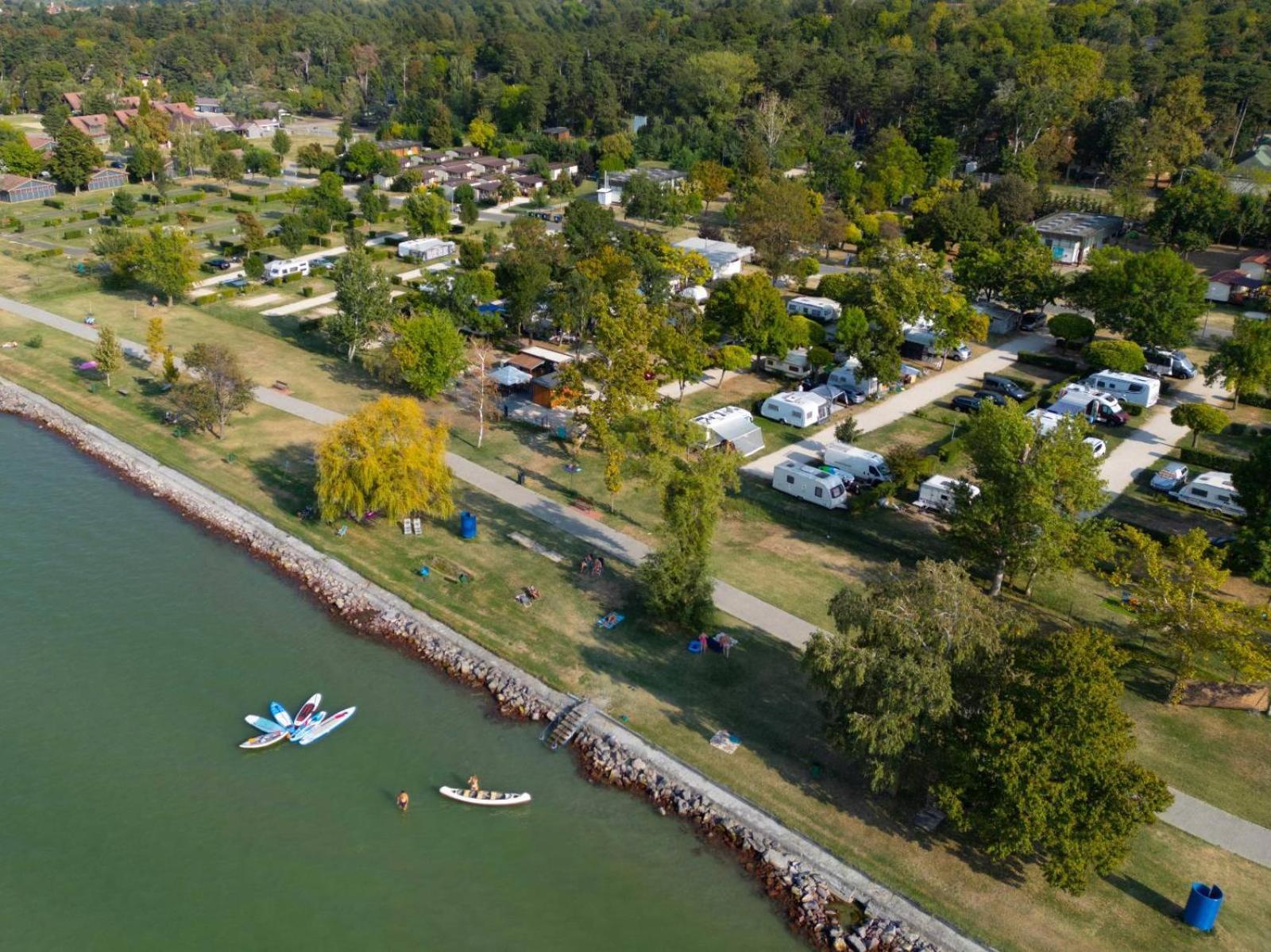 Aranypart Camping & Apartments Siófok Exterior foto